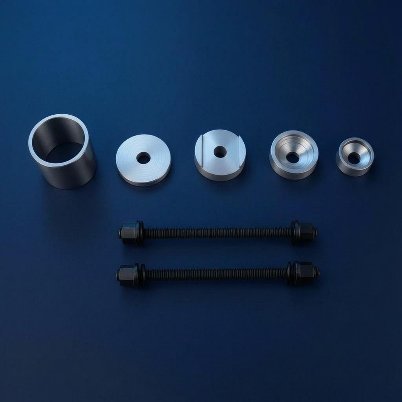 Automotive Tools - Kfz-Buchsenwerkzeug mit 200 mm Stangen, Stoßdämpfer-Buchsenwerkzeug