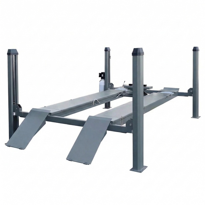 Car Lift - PrimeSelect Vier-Säulen-Hebebühne mit Zweitfahrzeug 4 &
