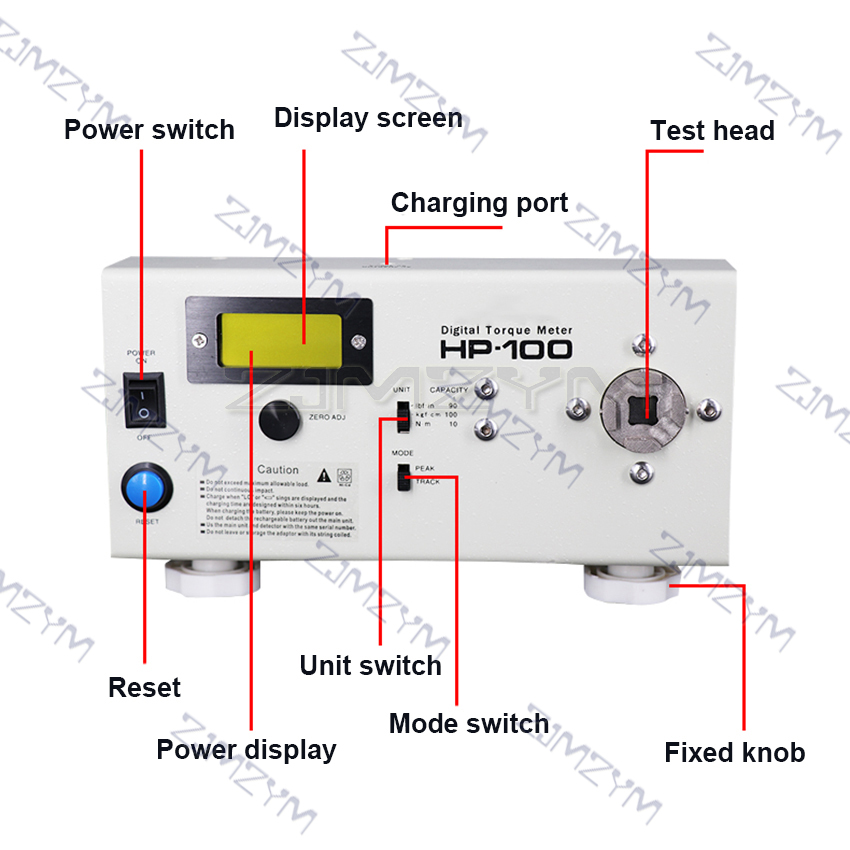 Torque Wrench - HP-10/ HP-20/ HP-50/ HP-100 Digitaler Drehmomentmesser