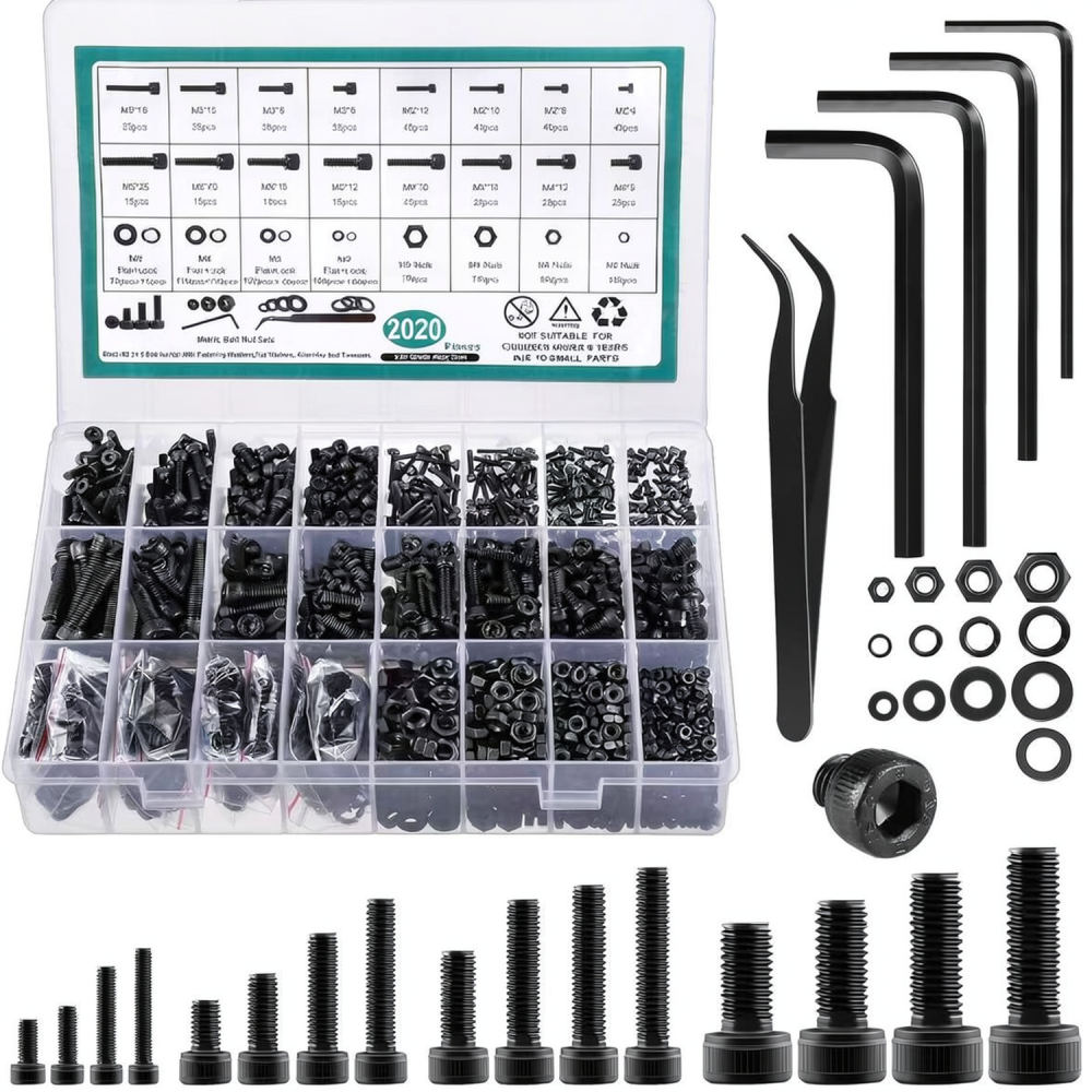 Socket Set - Sortimentssatz aus legiertem Stahl mit Innensechskantschrauben