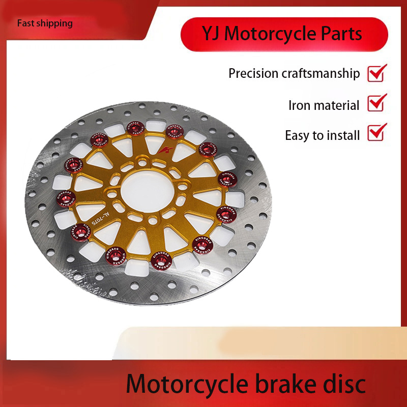 Brake Pad Set - Motorrad-Bremsscheiben und vordere Bremsbeläge, passend für