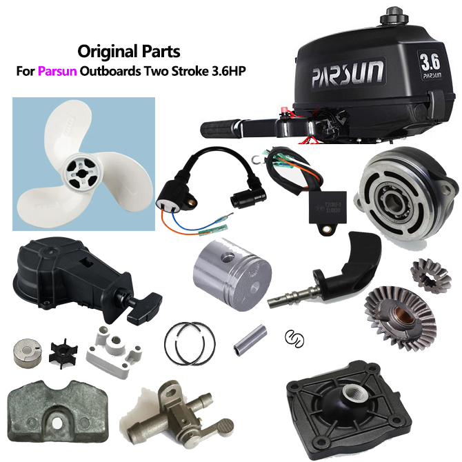 Spark Plug - Neues Original-Zubehör-Set für Parsun Außenbordmotoren: Zweitakt