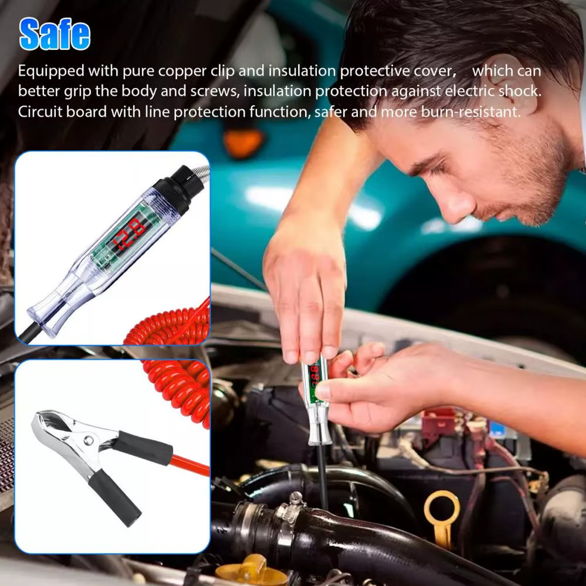 YONGRUN 1 Stück Kfz-Spannungsp – Car Diagnostic Tool Bewertung und Preis