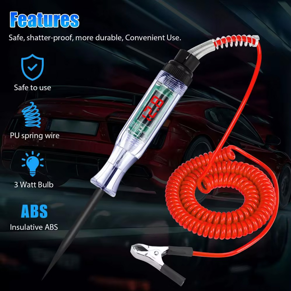 YONGRUN 1 Stück Kfz-Spannungsp – Car Diagnostic Tool Bewertung und Preis