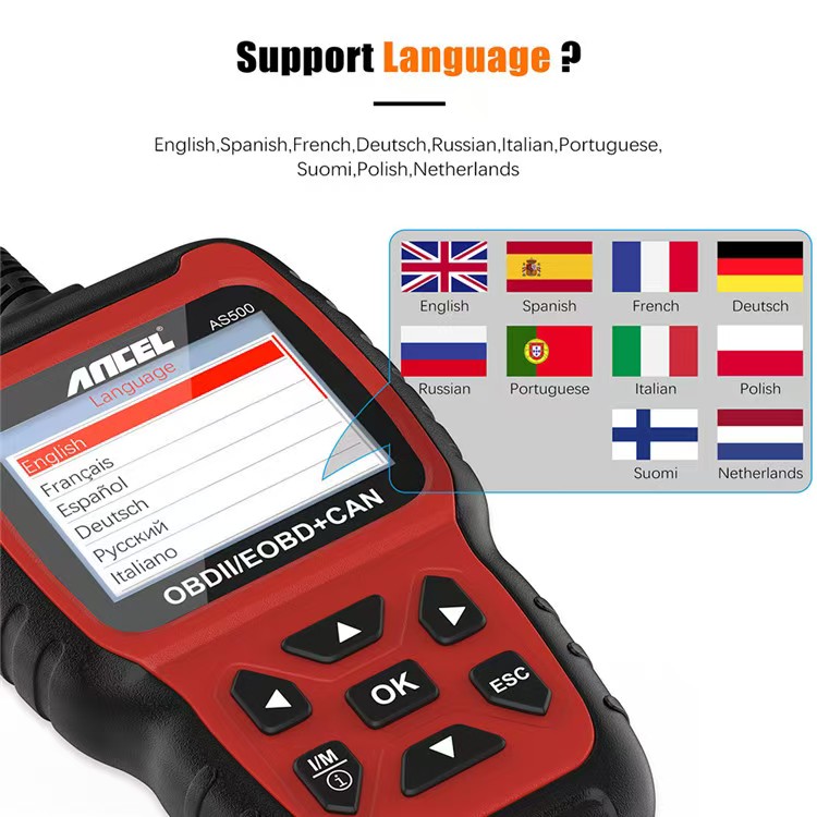 Alle OBDII-Funktionen, mehrspr – Car Diagnostic Tool Bewertung und Preis