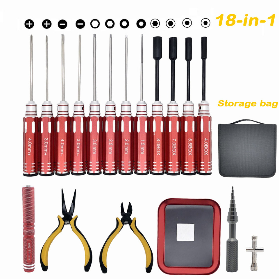 RC-Werkzeugset 18-in-1 Schraub – Socket Set Bewertung und Preis