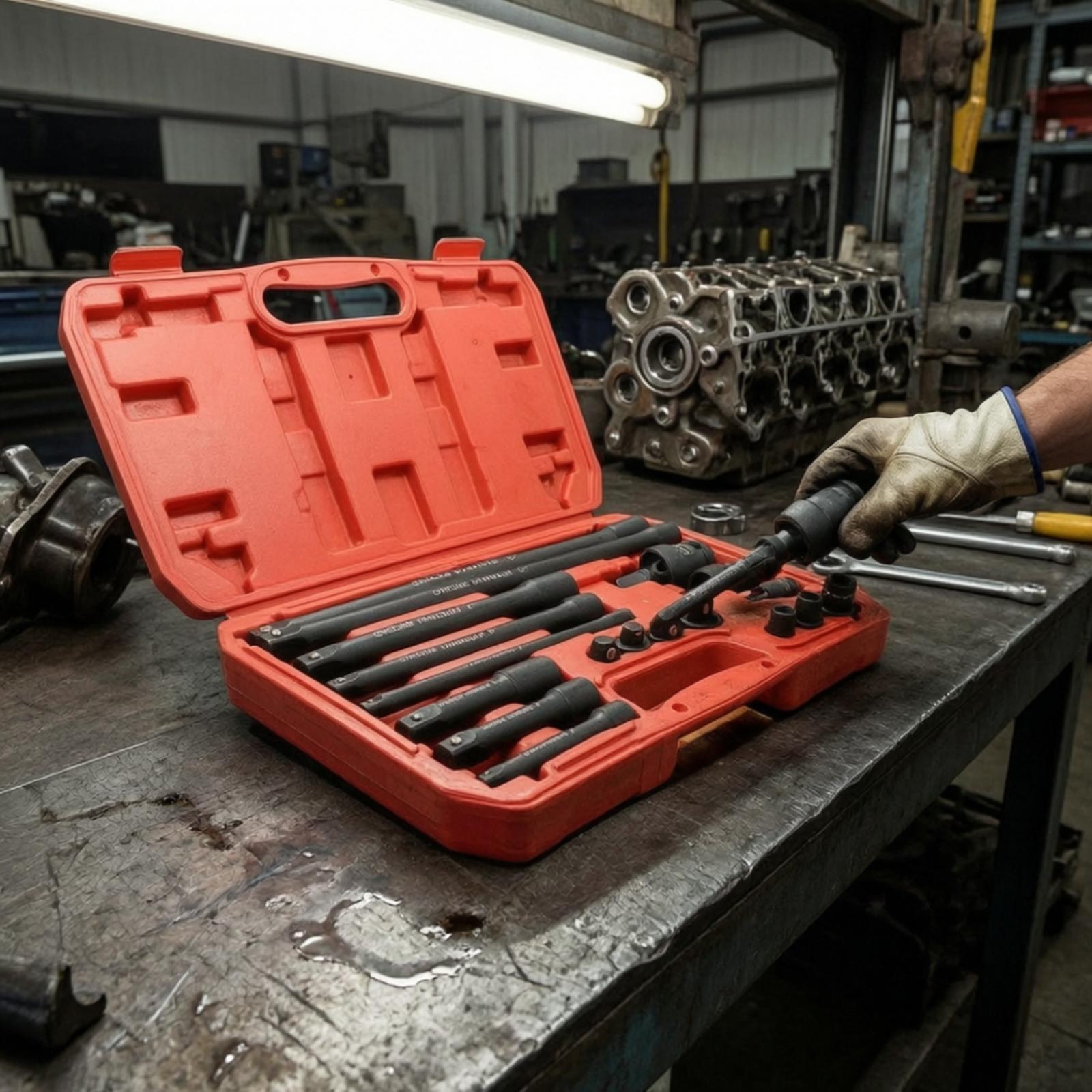Schlagschrauber-Set 18-teilig  – Automotive Tools Bewertung und Preis