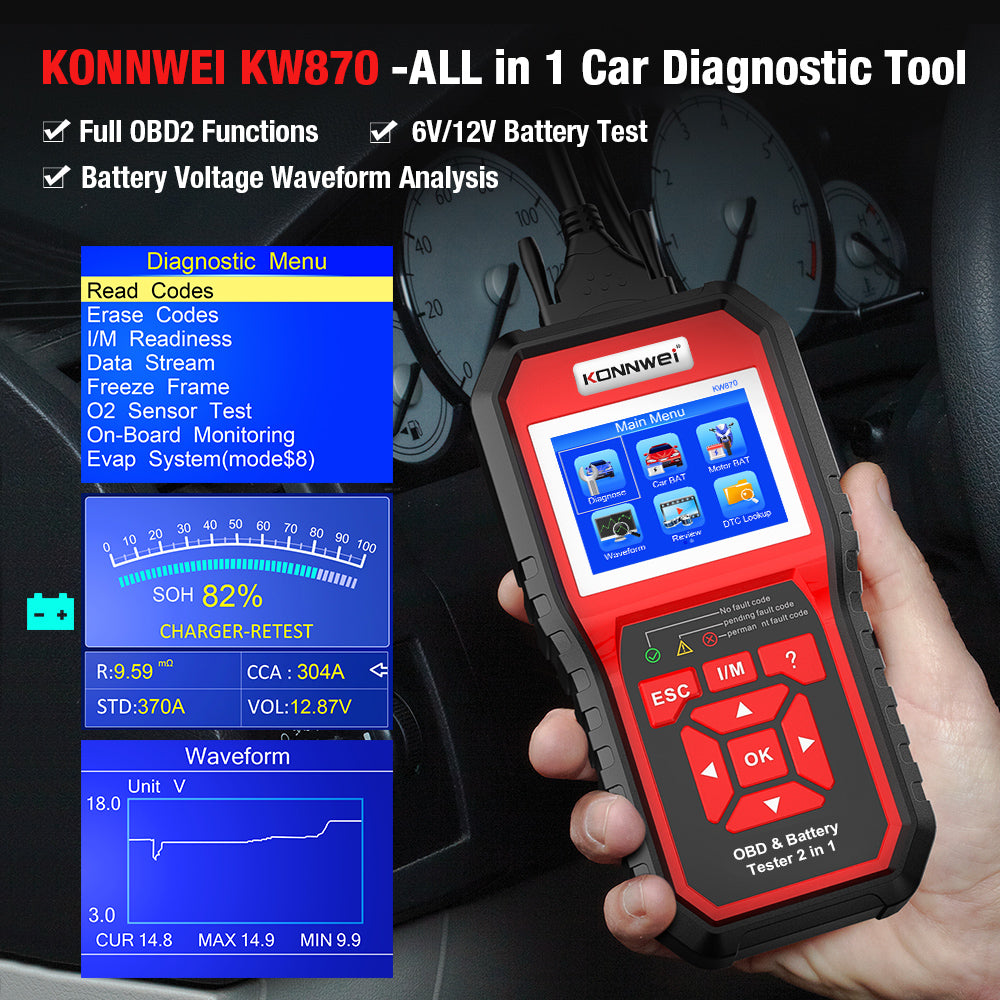 Neues All-in-One-OBD2-Diagnose – Car Diagnostic Tool Bewertung und Preis