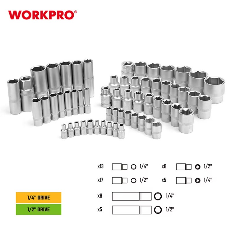 Professionelles 108-teiliges 1 – Socket Set Bewertung und Preis